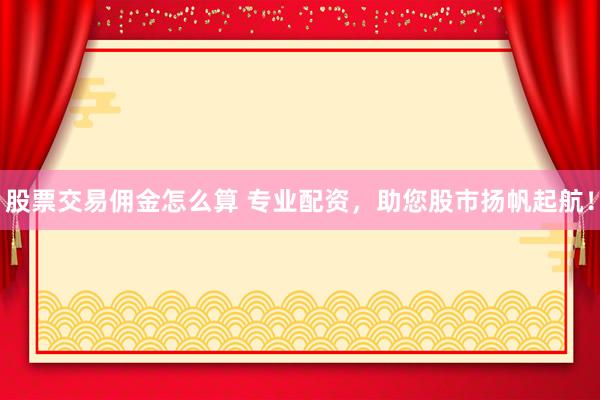 股票交易佣金怎么算 专业配资，助您股市扬帆起航！